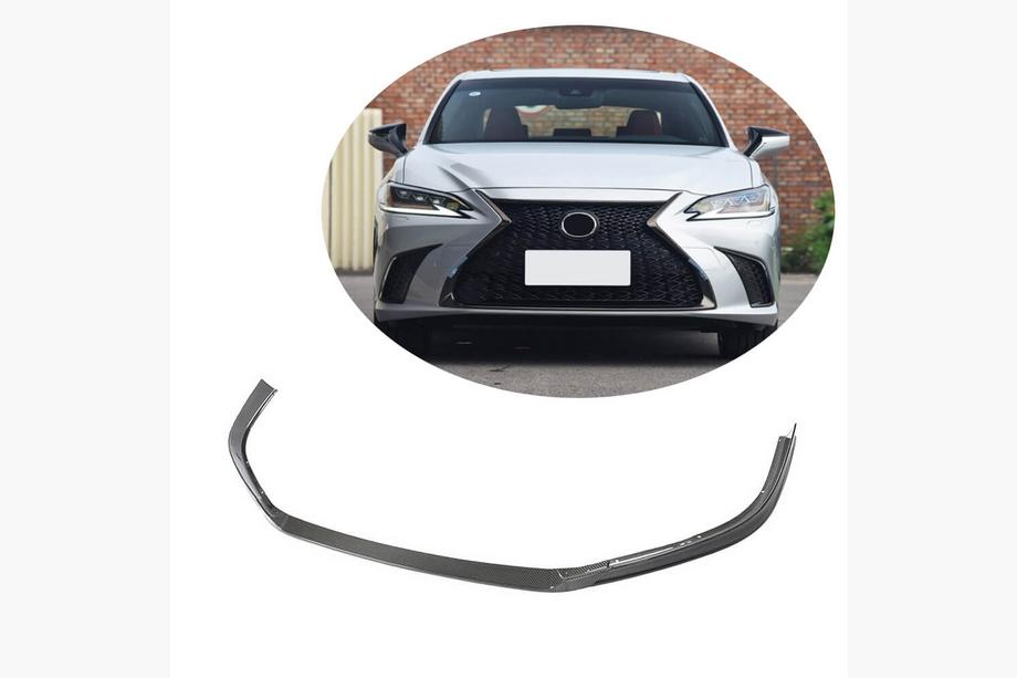 Lexus ES 2018– Front bumper lip (voor Base/F-Sport 2018-2020, carbon) Image