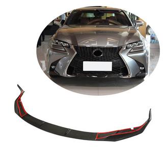 Carbon frontbumper lip Lip (voor GS F 2015-2020) foto 1