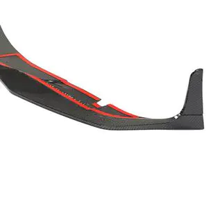 Carbon frontbumper lip Lip (voor GS F 2015-2020) foto 3