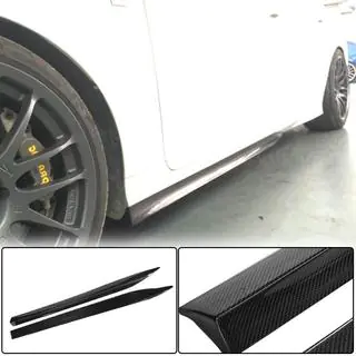 Sideskirts (voor 2011-2015, carbon) foto 1