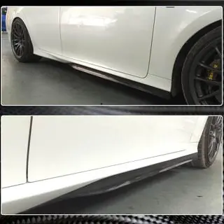 Sideskirts (voor 2011-2015, carbon) foto 4