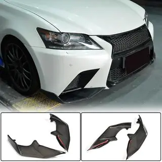 Voorbumper lipspoilers (voor F-Sport 2011-2015, carbon) foto 1