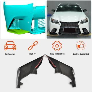 Voorbumper lipspoilers (voor F-Sport 2011-2015, carbon) foto 2