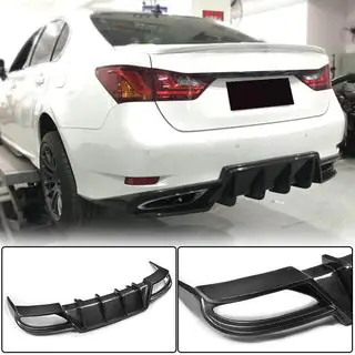 Achterbumper diffuser (voor F-Sport 2011-2015, carbon) foto 1
