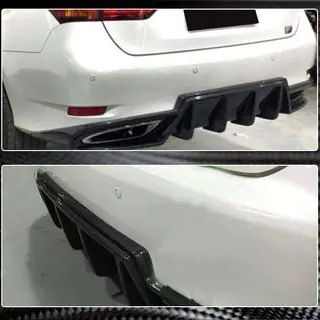Achterbumper diffuser (voor F-Sport 2011-2015, carbon) foto 4