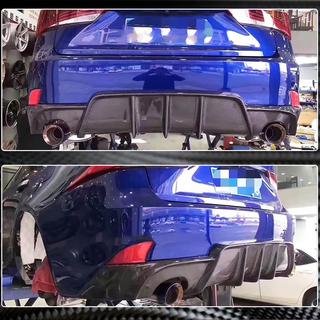 Achterbumper diffuser V1 (voor Base/F-Sport 2013-2016, carbon) Lexus IS 2013– foto 3