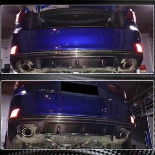 Achterbumper diffuser V2 (voor Base/F-Sport 2013-2016, carbon) foto 4