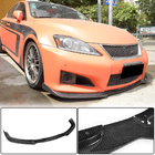 Lexus IS 2005–2013 Frontbumper lip (voor F 2011-2013, carbon) foto 1