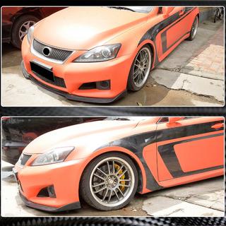 Frontbumper lip (voor F 2011-2013, carbon) foto 3