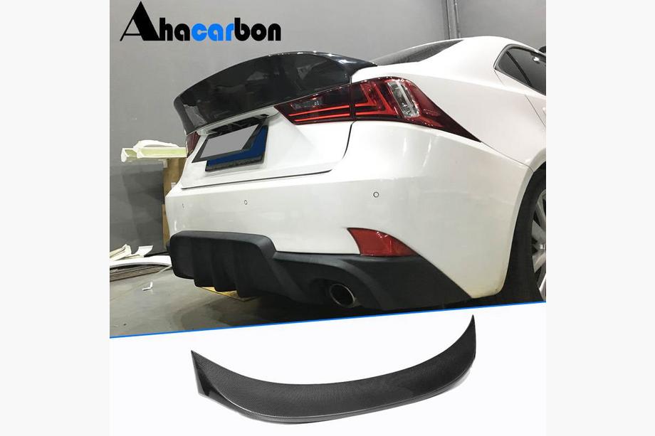 Lexus IS 2013– V4 spoiler (voor 2013-2020, carbon) Image