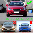 Lexus IS 2005–2013 Frontlip voor voorbumper Lip (voor Base 2011-2013, carbon) foto 6