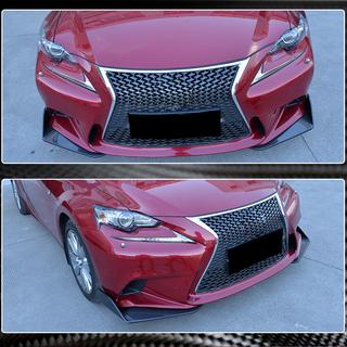 Frontbumper flaps (voor F-Sport 2013-2016, carbon) foto 3
