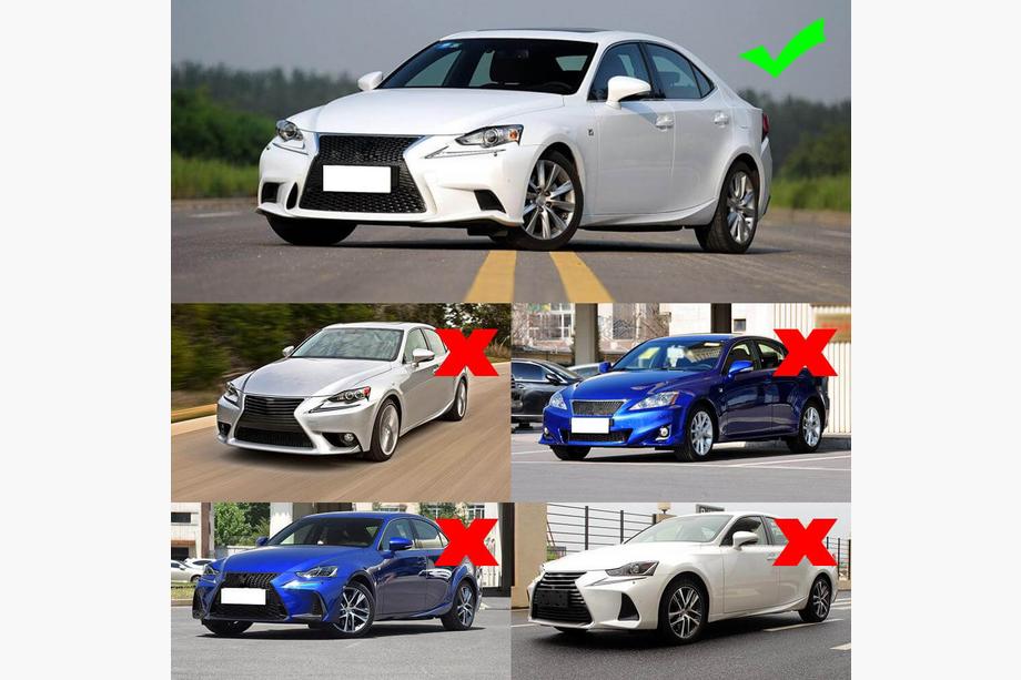 Lexus IS 2013– Carbon front bumper lip (voor F-Sport 2013-2016, Carbon) Foto 5