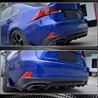 Achterbumperdiffuser (voor Base/F-Sport 2016-2020, carbon)
