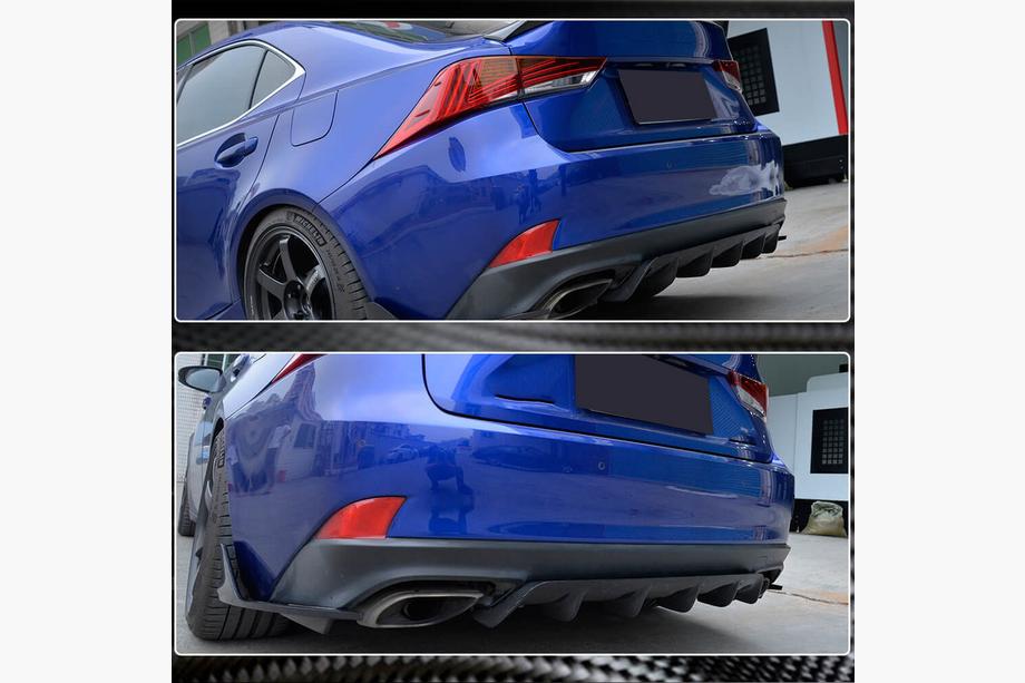 Lexus IS 2013– Achterbumperdiffuser (voor Base/F-Sport 2016-2020, carbon) Image
