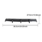 Lexus RC 200t 2014– Achterbumper diffuser (voor RC F 2014-2018, carbon) foto 8
