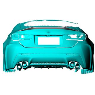Spoiler (voor RC F 2014-2018, carbon) Lexus RC 200t 2014– foto 2