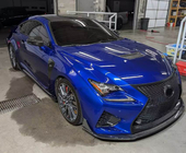Lexus RC 200t 2014– Zijskirts (voor RC F 2014-2018, carbon) foto 3