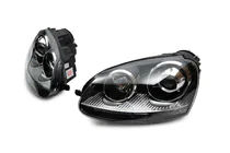 Volkswagen Golf 5 2003–2009 Koplampen met projectorlens Black (2 st.) foto 1