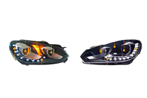 Volkswagen Golf 6 2008–2014 LED-koplampen met DRL (2 stuks) foto 3