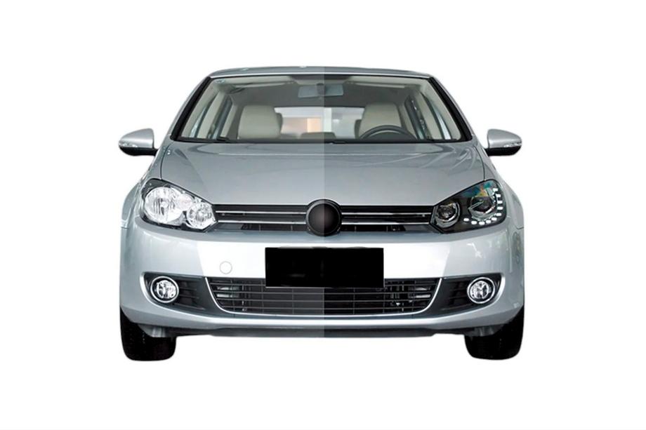 Volkswagen Golf 6 2008–2014 LED-koplampen met DRL (2 stuks) Image