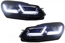 Volkswagen Golf 6 2008–2014 Voorlampen Golf 7 Style Silver (2 stuks) foto 1