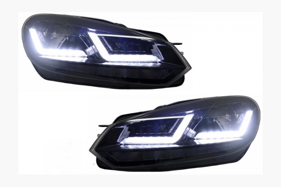 Volkswagen Golf 6 2008–2014 Voorlampen Golf 7 Style Silver (2 stuks) Image