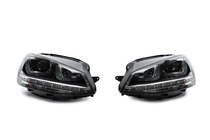 Volkswagen Golf 7/E-Golf 2012–2020 Koplampen voor (2012-2017, dynamische knipperlichten, 2 stuks) foto 5