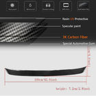 Infiniti G25/G35/37 (V36/CV36) 2006–2015 SD koplampwimpers (voor G37 2009-2013, G25 2011-2012, carbon) foto 7