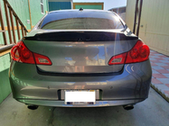 Infiniti G25/G35/37 (V36/CV36) 2006–2015 SD V2 spoiler (voor G37 2009-2013, G25 2011-2012, carbon) foto 2