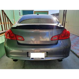 SD V2 spoiler (voor G37 2009-2013, G25 2011-2012, carbon) foto 2