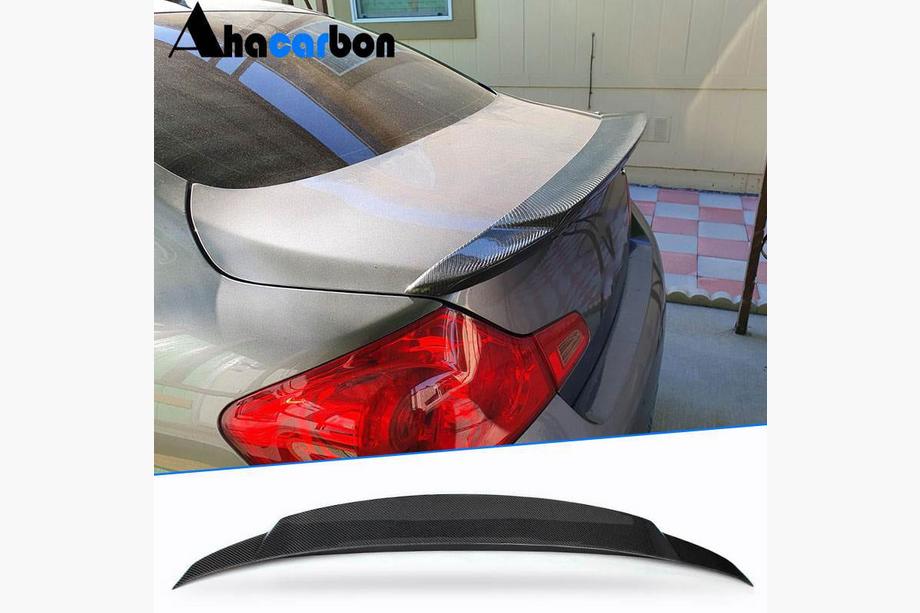 Infiniti G25/G35/37 (V36/CV36) 2006–2015 SD V2 spoiler (voor G37 2009-2013, G25 2011-2012, carbon) Image