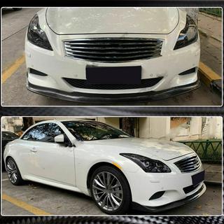 Frontlip voor voorbumper (voor G37 Coupe 2009-2013, carbon) Infiniti G25/G35/37 (V36/CV36) 2006–2015 foto 4