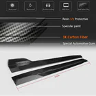 Infiniti G25/G35/37 (V36/CV36) 2006–2015 Sideskirts (voor G37 Coupe 2009-2013, carbon) foto 4