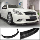 Infiniti G25/G35/37 (V36/CV36) 2006–2015 Front bumper lip Lip (voor G37 SD 2009-2013, carbon) foto 1