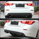 Infiniti Q50/Q60 2013–2024 Achterbumper diffuser V1 (voor Q50 Base/Sport 2014-2017, carbon) foto 3