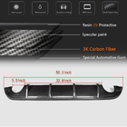 Infiniti Q50/Q60 2013–2024 Achterbumper diffuser V1 (voor Q50 Base/Sport 2014-2017, carbon) foto 5