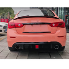 Infiniti Q50/Q60 2013–2024 Achterbumper diffuser V2 (voor Q50 Base/Sport 2014-2017, carbon) foto 2