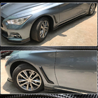 Infiniti Q50/Q60 2013–2024 Carbon voorspatbordkappen (voor Q50 Base/Sport 2014-2020) foto 3