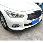 Infiniti Q50/Q60 2013–2024 Voorbumper lip Lip V1 (voor Q50 Base 2014-2017, carbon) foto 3