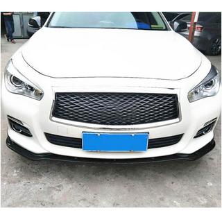 Voorbumper lip Lip V1 (voor Q50 Base 2014-2017, carbon) Infiniti Q50/Q60 2013–2024 foto 2