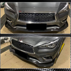 Infiniti Q50/Q60 2013–2024 Front bumper lip Lip V1 (voor Q50 Base 2018-2023, carbon) foto 5