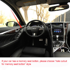 Infiniti Q50/Q60 2013–2024 Carbon interieur-inserts (voor Q50) foto 8