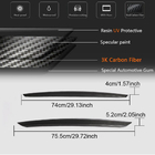 Infiniti Q50/Q60 2013–2024 Carbon achterklep sierlijsten (voor Q50 Base/Sport 2014-2017, Carbon) foto 5
