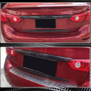 Carbon achterklep sierlijsten (voor Q50 Base/Sport 2014-2017, Carbon) Infiniti Q50/Q60 2013–2024 foto 3