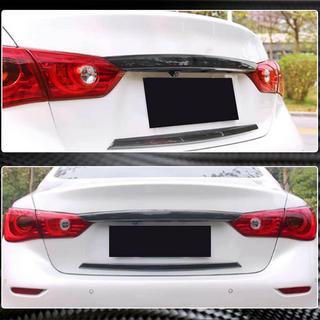 Carbon achterklep sierlijsten (voor Q50 Base/Sport 2014-2017, Carbon) Infiniti Q50/Q60 2013–2024 foto 4