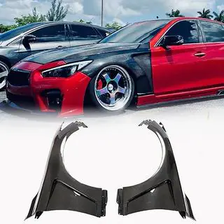 Spatborden (voor Q50 2014-2020, carbon) Infiniti Q50/Q60 2013–2024 foto 2