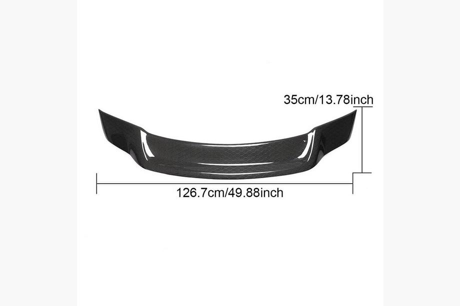 Infiniti Q50/Q60 2013–2024 Spoiler V2 (voor Q50, carbon) Image