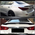 Infiniti Q50/Q60 2013–2024 Spoiler V4 (voor Q50, carbon) foto 4
