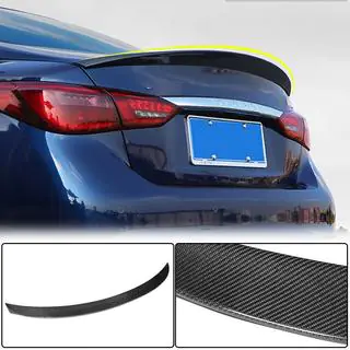 V7 spoiler (voor Q50, carbon) Infiniti Q50/Q60 2013–2024 foto 1